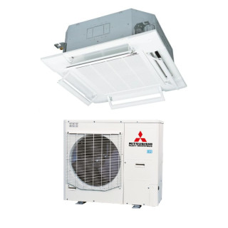 Касетний 4-потоковий кондиціонер Mitsubishi Heavy Hyper Inverter FDT125VH/FDC125VSX-W (380 В) image